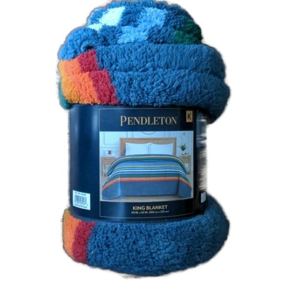 Pendleton Bedding Pendleton Native Striped Print 12 X 95 King Sized